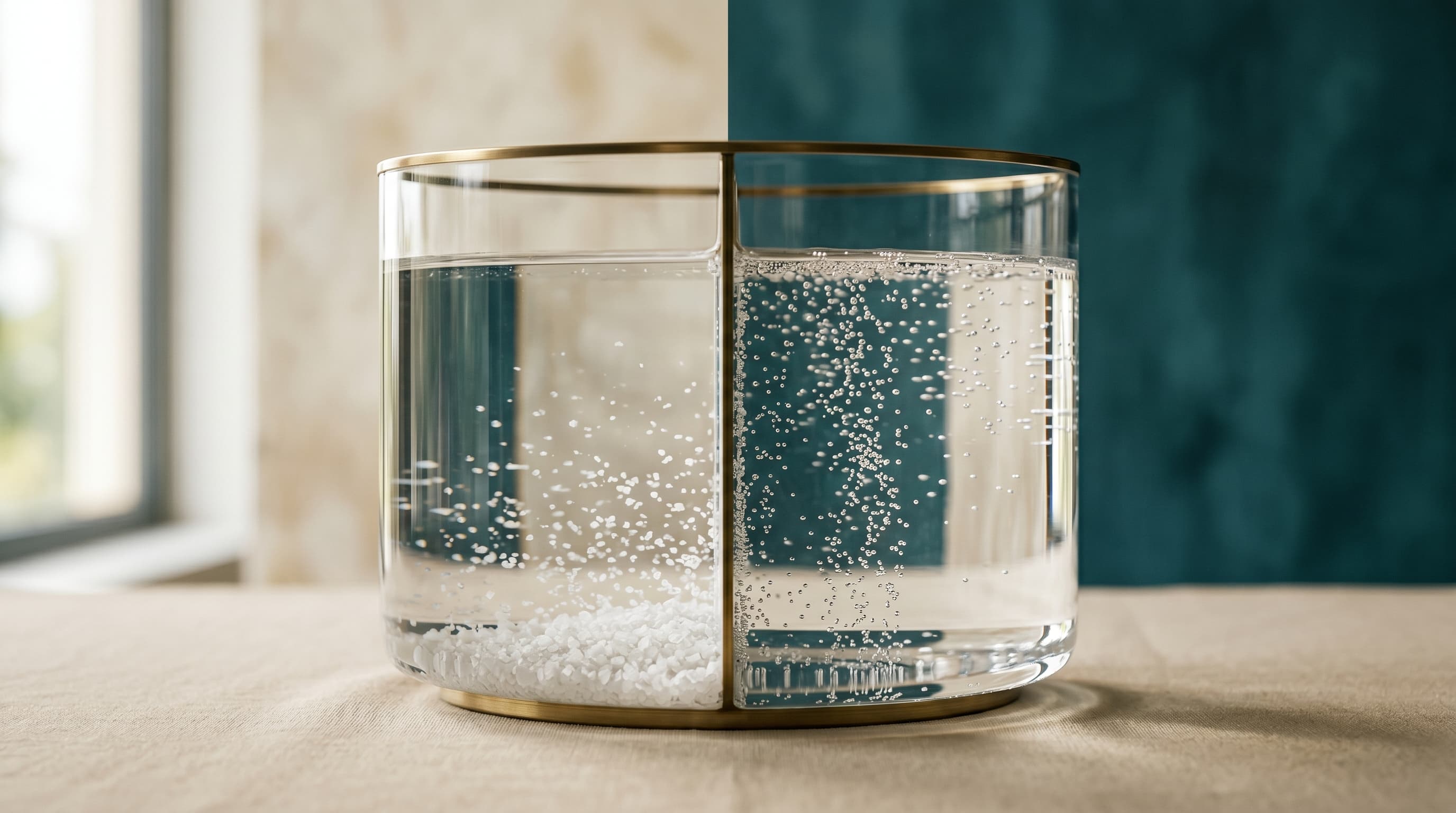 Salt-based water softener or CO₂ system?